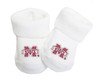 Mississippi State Bulldogs Baby Toe Booties