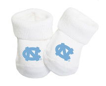 North Carolina Tar Heels Baby Toe Booties