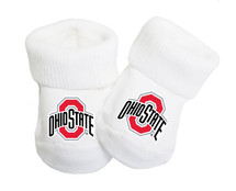 Ohio State Buckeyes Officially Licensed Baby Toe Booties