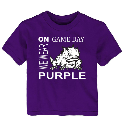 Texas Christian TCU Horned Frogs On Gameday Infant/Toddler T-Shirt