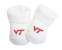 Virginia Tech Hokies Baby Toe Booties