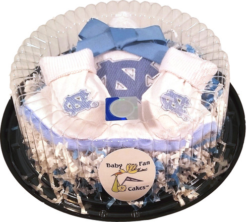 North Carolina Tar Heels Piece of Cake Baby Gift Set