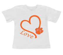 Clemson Tigers Love Infant/Toddler T-Shirt