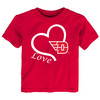 Dayton Flyers Love Heart Officially Licensed Baby/Toddler T-Shirt 
