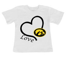 Iowa Hawkeyes Love Infant/Toddler T-Shirt