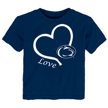 Penn State Nittany Lions Officially Licensed Love Heart Baby/Toddler T-Shirt