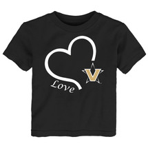 Vanderbilt Commodores Love Heart Infant/Toddler T-Shirt