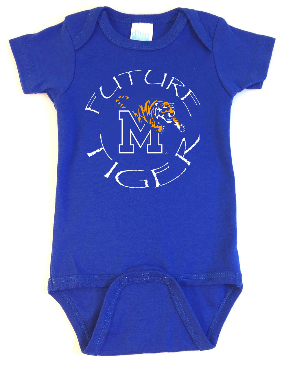 Future Tailgater Memphis Tigers Baby Football Onesie