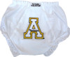 Appalachian State Mountaineers Eyelet Baby Diaper Cover