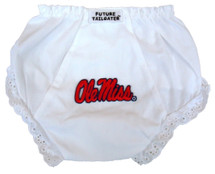 Mississippi Ole Miss Rebels Eyelet Baby Diaper Cover