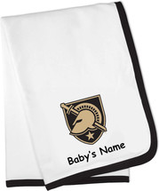 Army Black Knights Officially Licensed Personalized Baby Receiving Blanket
