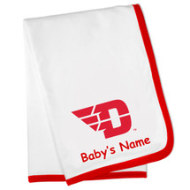 Dayton Flyers Personalized Baby Blanket