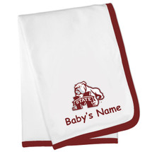 Mississippi State Bulldogs Personalized Baby Blanket