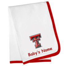 Texas Tech Red Raiders Personalized Baby Blanket