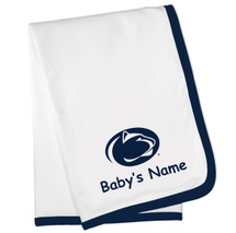 Penn State Nittany Lions Personalized Baby Blanket