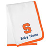 Syracuse Orange Personalized Baby Blanket