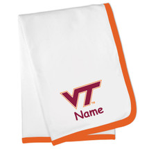 Virginia Tech Hokies Personalized Baby Blanket