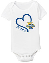 Marquette Golden Eagles Personalized Baby Onesie