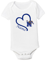 Memphis Tigers Personalized Baby Onesie
