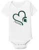 Michigan State Spartans Personalized Baby Onesie
