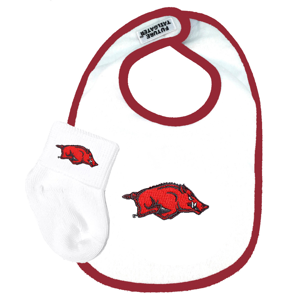 Future Tailgater Arkansas Razorback Three Piece Baby Gift Set