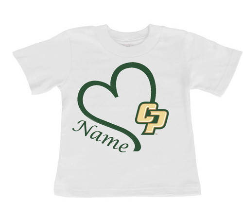 Cal Poly Mustangs Personalized Baby/Toddler T-Shirt