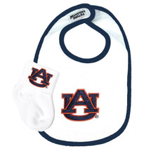 Auburn Tigers Baby Bib and Socks Set