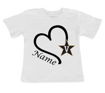 Vanderbilt Commodores Personalized Baby/Toddler T-Shirt
