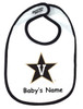 Vanderbilt Commodores Personalized 2 Ply Baby Bib