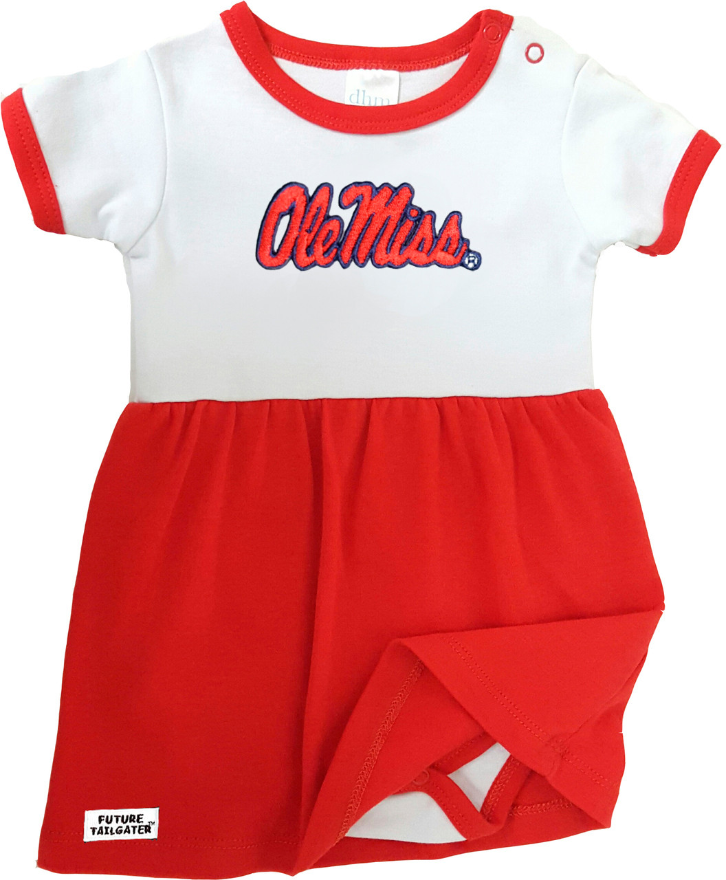Future Tailgater Mississippi Ole Miss Rebels Baby Piece of Cake Set