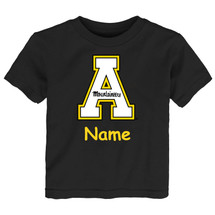 Appalachian State Mountaineers Personalized Team Color Baby/Toddler T-Shirt