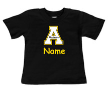Appalachian State Mountaineers Personalized Team Color Baby/Toddler T-Shirt