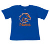 Boise State Broncos Personalized Team Color Baby/Toddler T-Shirt