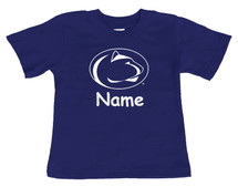 Penn State Nittany Lions Personalized Team Color Baby/Toddler T-Shirt