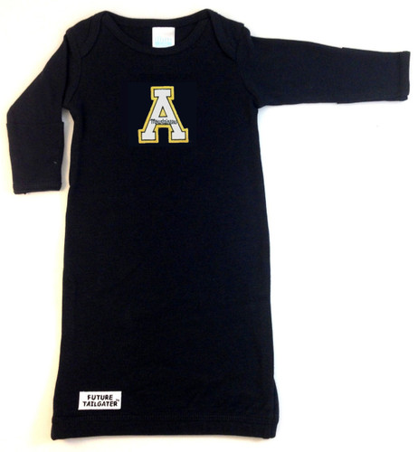 Appalachian State Mountaineers Baby Layette Gown