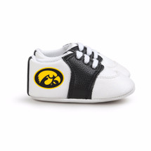 Iowa Hawkeyes Pre-Walker Baby Shoes - Black Trim