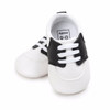 North Carolina Tar Heels Pre-Walker Baby Shoes - Black Trim