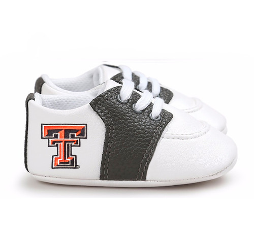 Texas Tech Red Raiders Pre-Walker Baby Shoes - Black Trim