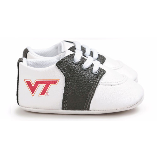 Virginia Tech Hokies Pre-Walker Baby Shoes - Black Trim