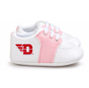 Dayton Flyers Pre-Walker Baby Shoes - Pink Trim