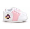 East Carolina Pirates Pre-Walker Baby Shoes - Pink Trim