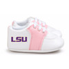 LSU Tigers Pre-Walker Baby Shoes - Pink Trim