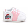 Ohio State Buckeyes Pre-Walker Baby Shoes - Pink Trim
