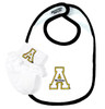 Appalachian State Mountaineers Bib and Socks with Lace Baby Set
