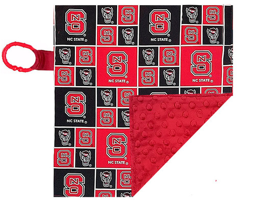 North Carolina State Wolfpack Baby/Toddler Minky Lovey