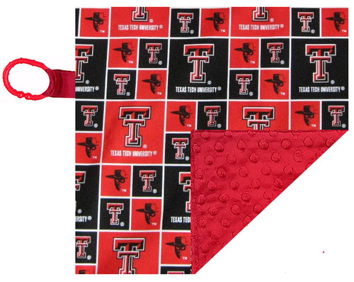 Texas Tech Red Raiders Baby/Toddler Minky Lovey