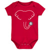 Alabama Crimson Tide Elephant Baby Bodysuit