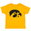 Iowa Hawkeyes LOGO Baby/Toddler T-Shirt - Gold