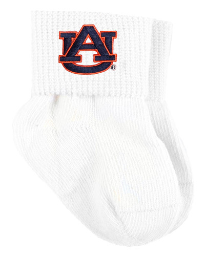 Auburn Tigers Baby Sock Booties