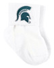 Michigan State Spartans Baby Sock Booties